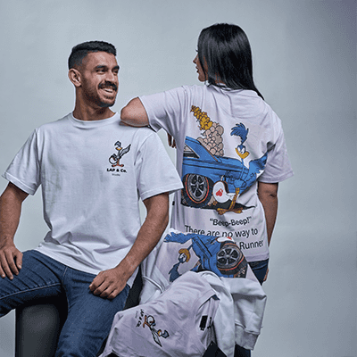 Roadrunner White-T
